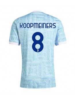 Juventus Teun Koopmeiners #8 Replika Borta Kläder 2025-26 Kortärmad